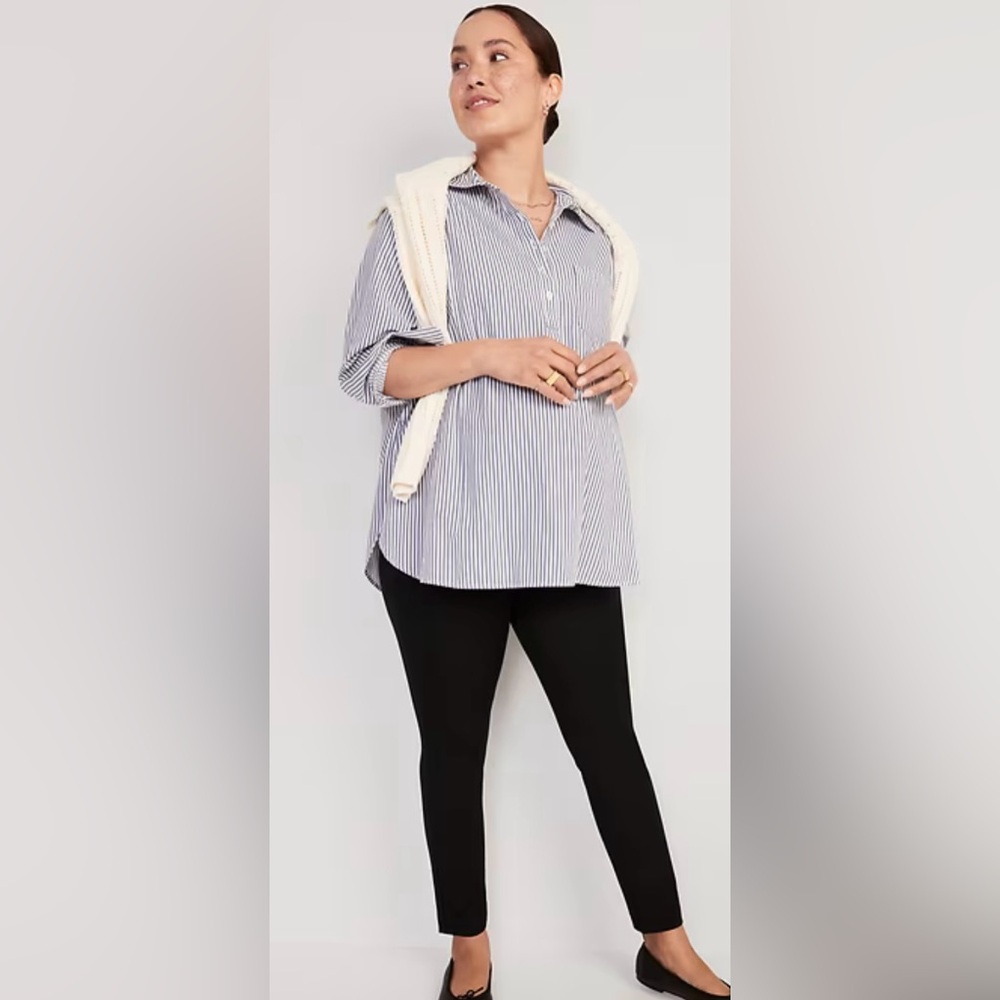 Maternity High Waisted Black Pants - size 14 - Perfect for work